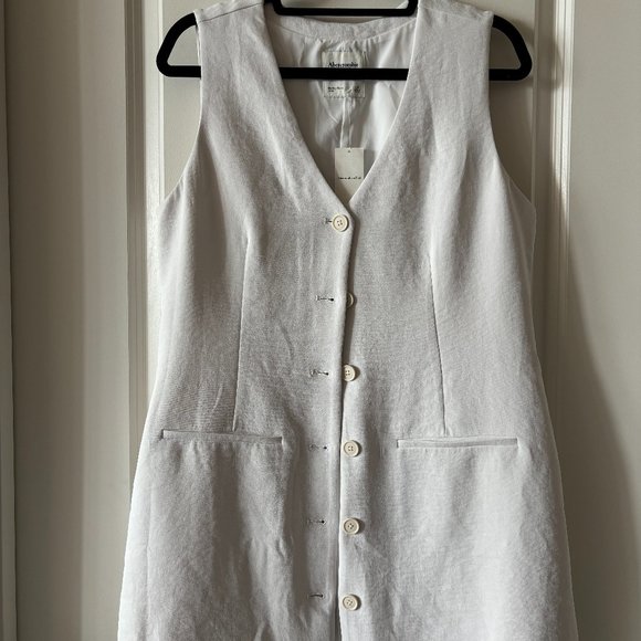 Abercrombie & Fitch vest button up dress - Picture 2 of 3